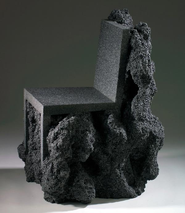 Вулканический стул от Ian Blasco