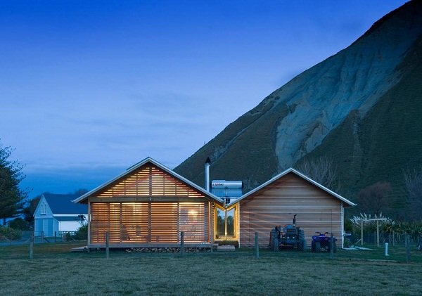 Деревянный дом в Новой Зеландии