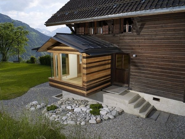 Дом в Швейцарских Альпах